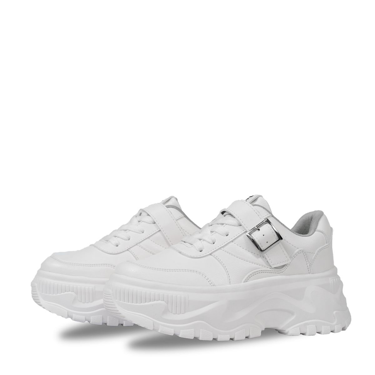 BASHIRA - Zapatilla para dama Kenia Blanco