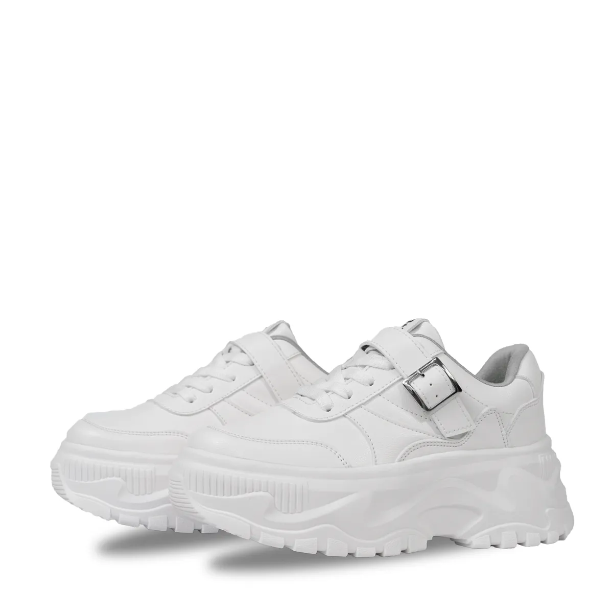 BASHIRA - Zapatilla para dama Kenia Blanco