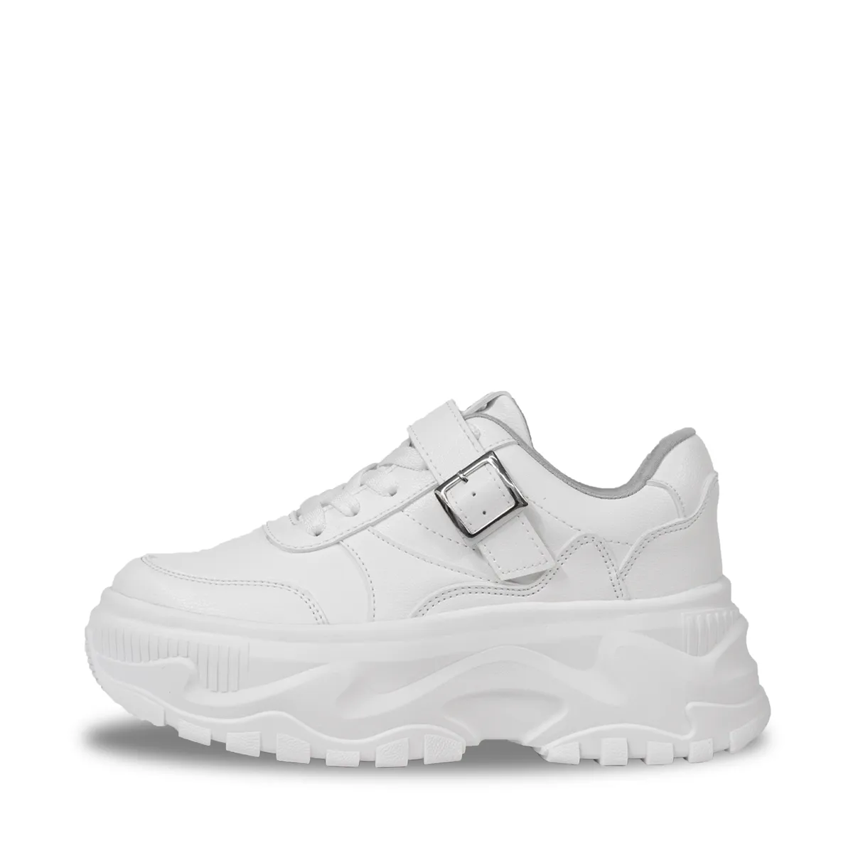 BASHIRA - Zapatilla para dama Kenia Blanco