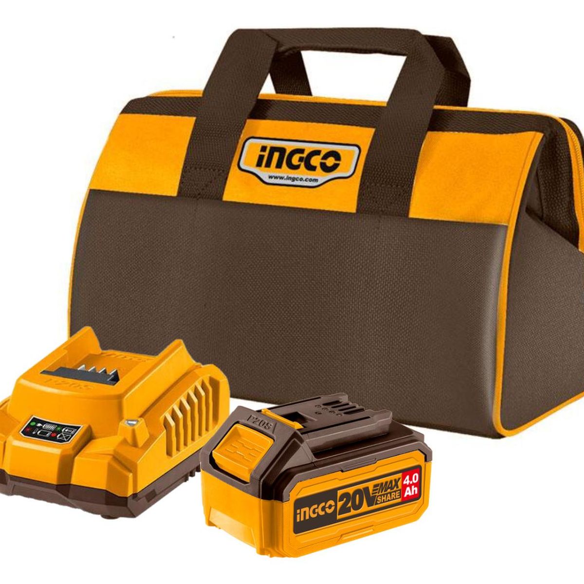 INGCO - Pulidora inalambrica 20v + bateria 4ah y cargador Ingco