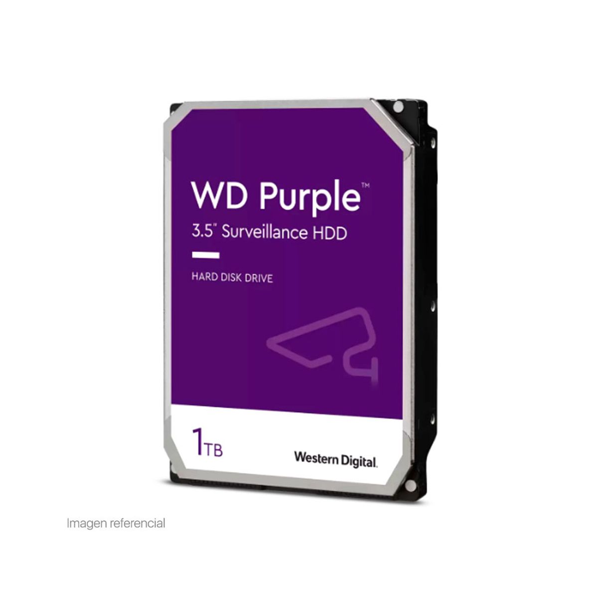 WESTER DIGITAL - Disco duro Western Digital WD Purple, 1TB, SATA 6.0 Gb/s, 5400 RPM