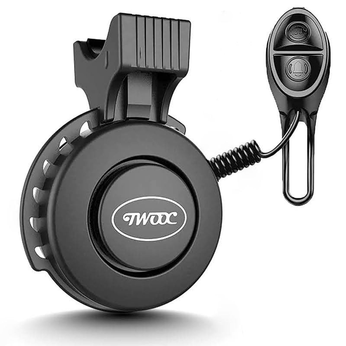 GENERICO - Timbre bocina twooc recargable de 100 db para bicicleta