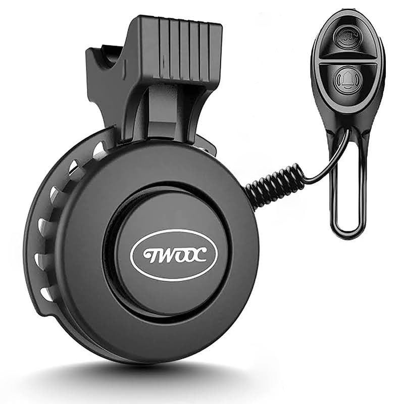 GENERICO - Timbre bocina twooc recargable de 100 db para bicicleta