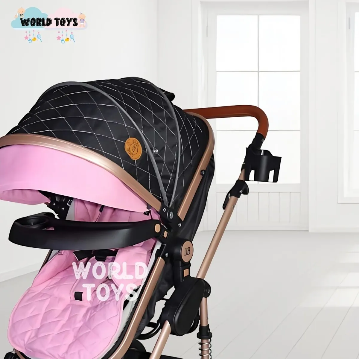 Baby - Coche Moisés de Lujo «KENNEDY» Edición Limitada Pink