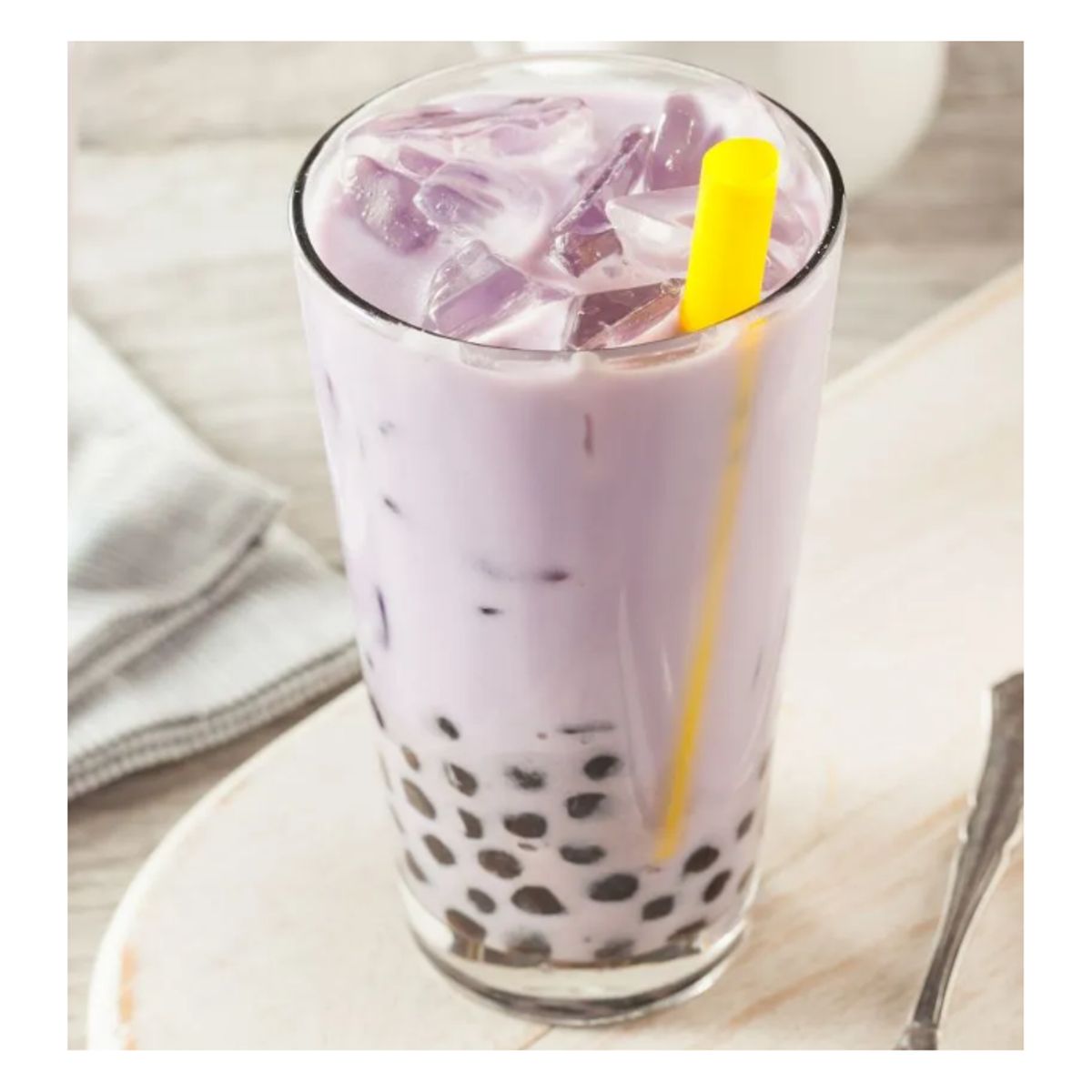 GENERICO - Bebida Te Burbuja De Leche Con Sabor a Taro 123oz Rico