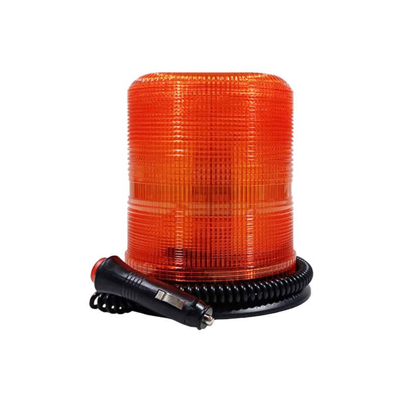 GENERICO - Circulina Tipo Ecco Ámbar 72 Led Base Magnética 12/48v Kobo