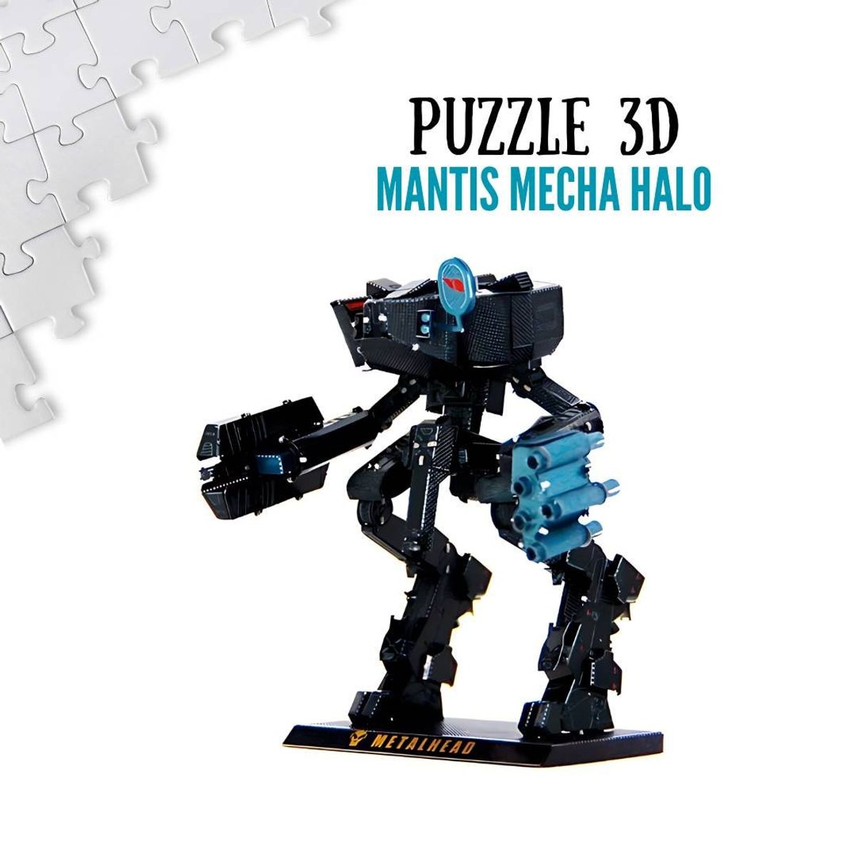 SHEEPBUSTER - Rompecabezas Armable 3D Mantis Mecha para Niños y Adultos