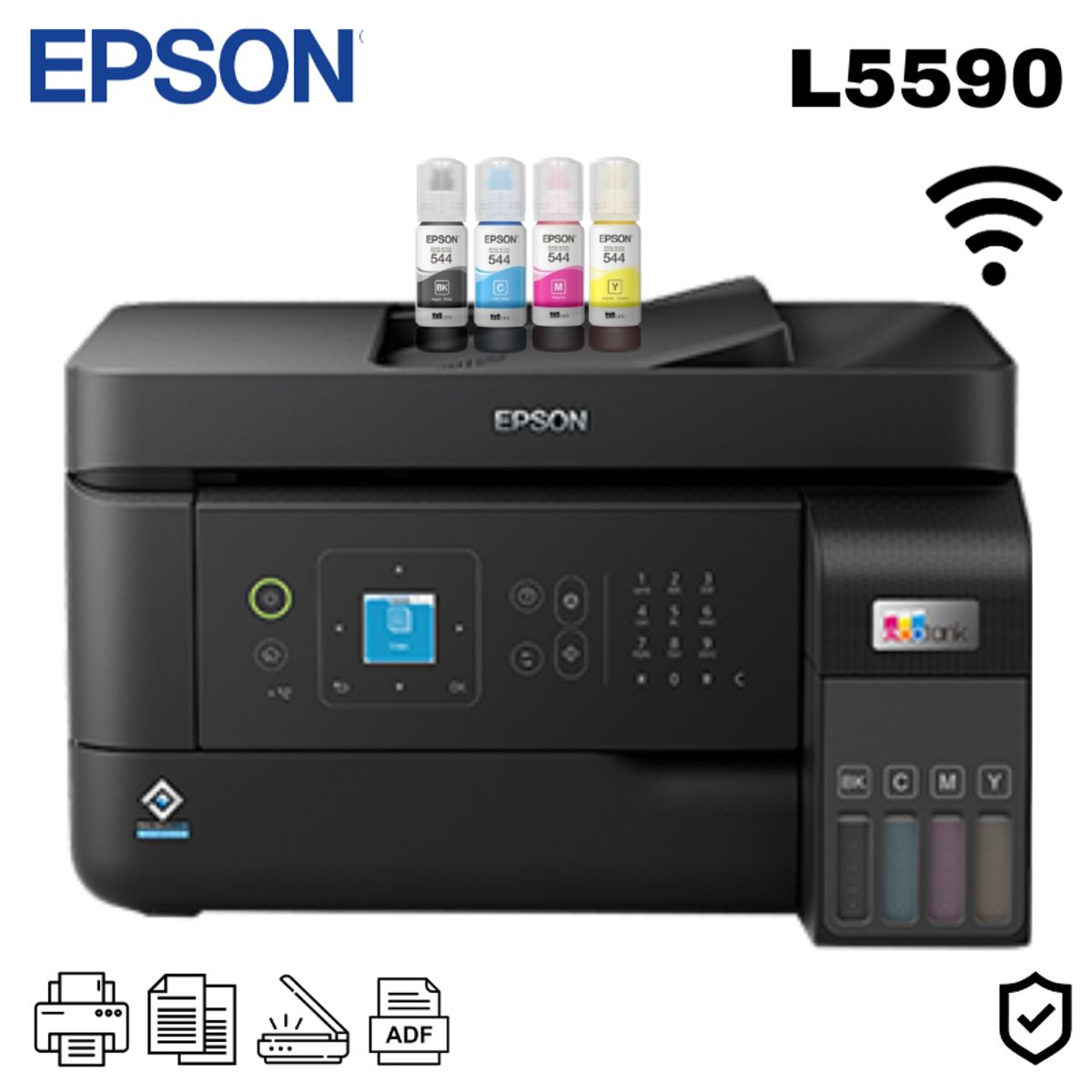 EPSON - Impresora Multifuncional E pson EcoTank L5590 Wifi ADF