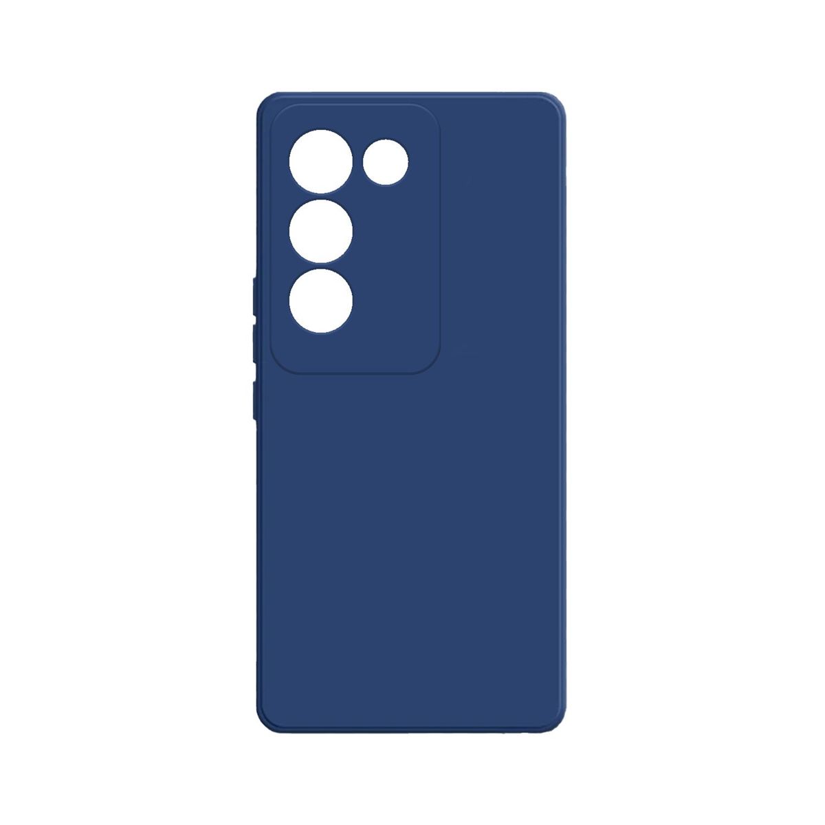 GENERICO - Funda Protector Case VIVO V30 SE - GAMUZA AZUL PETROLEO