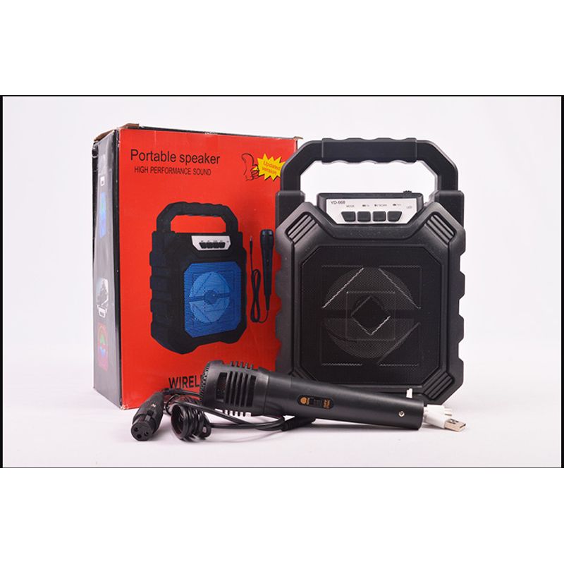 GENERICO - PARLANTE PORTATIL CON MICROFONO