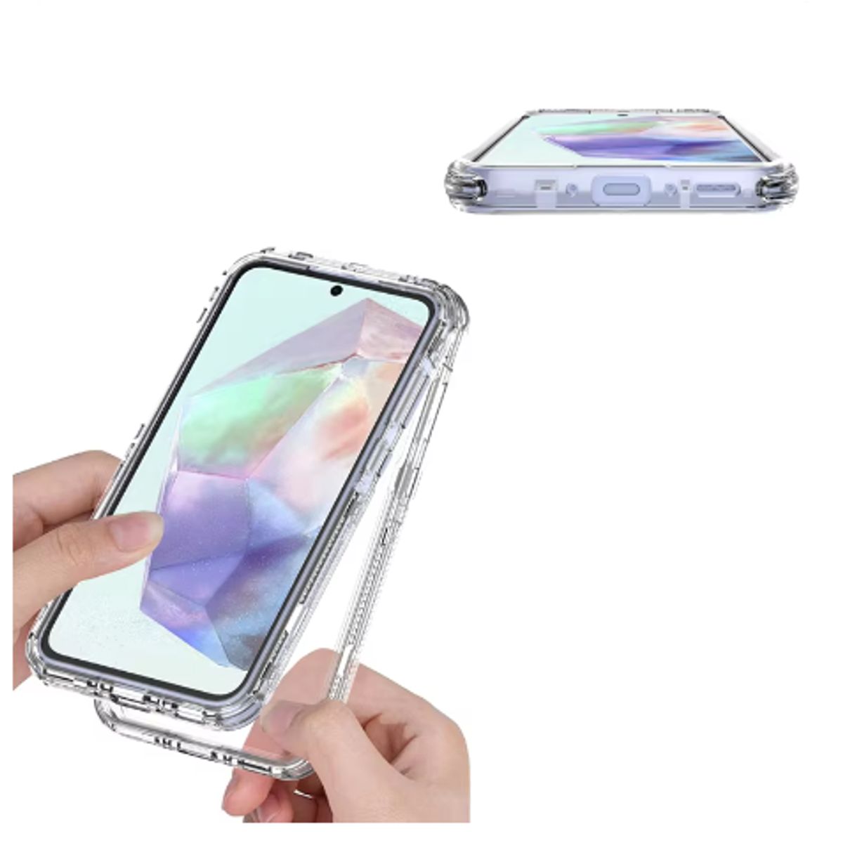 SPACE - CASE SPACE 360 SAMSUNG  A55 3 EN 1 ANTY SHOCK
