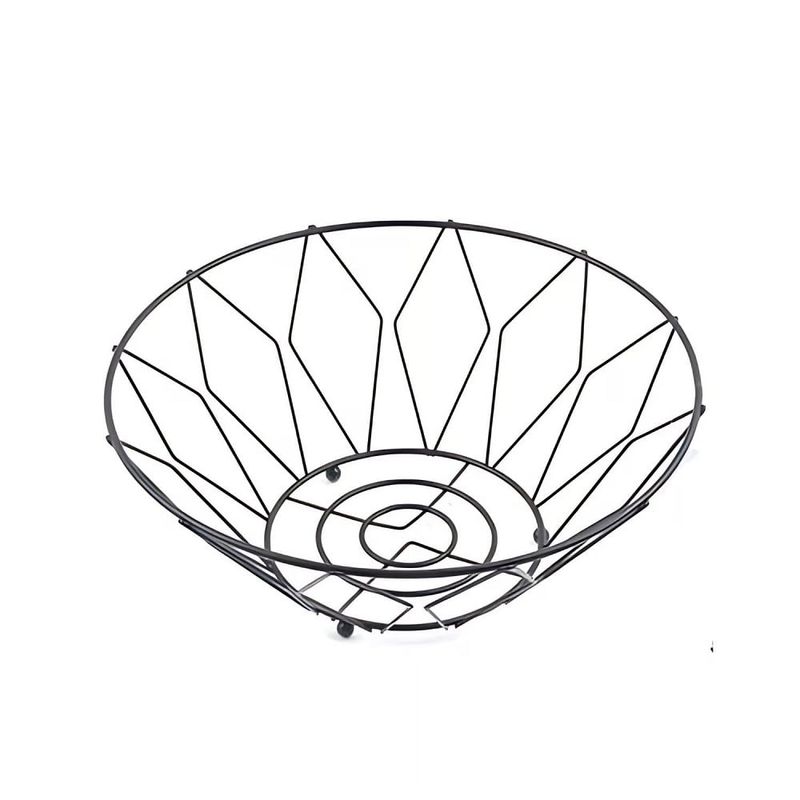 OTTOWARE - Cesta de Metal para Frutas Diseño de Rombos