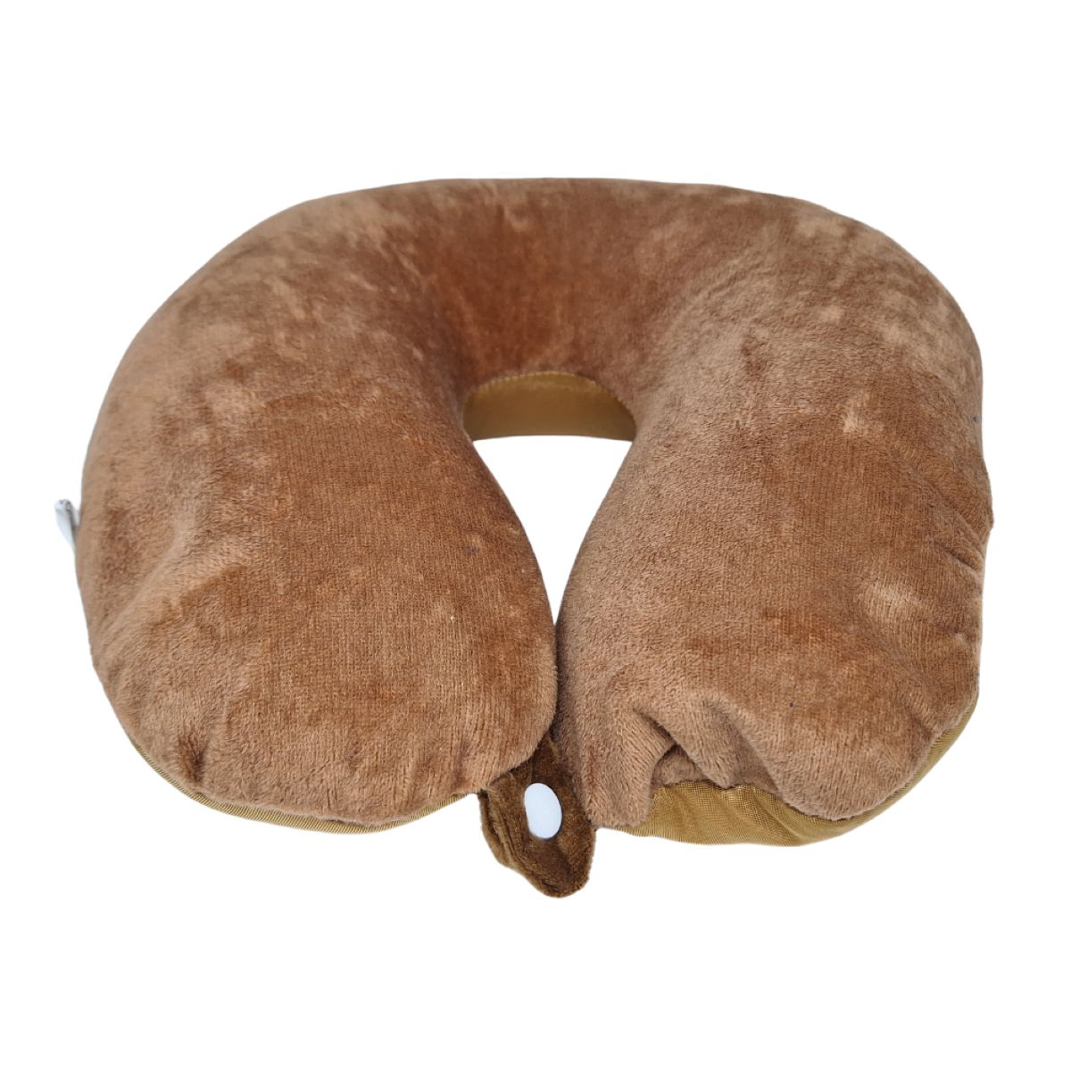 GENERICO - Almohada Cojin Para Cuello En U Con Bolitas Viscoelásticas