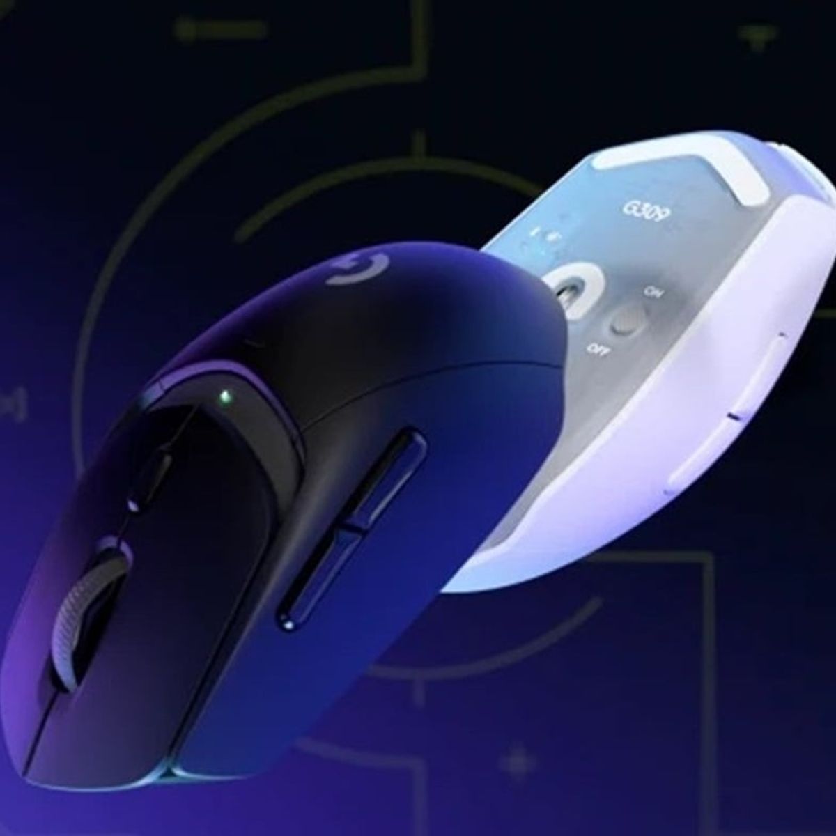 LOGITECH - Mouse Logitech G309 LIGHTSPEED Wireless Bt 25K DPI Lightforce Negro