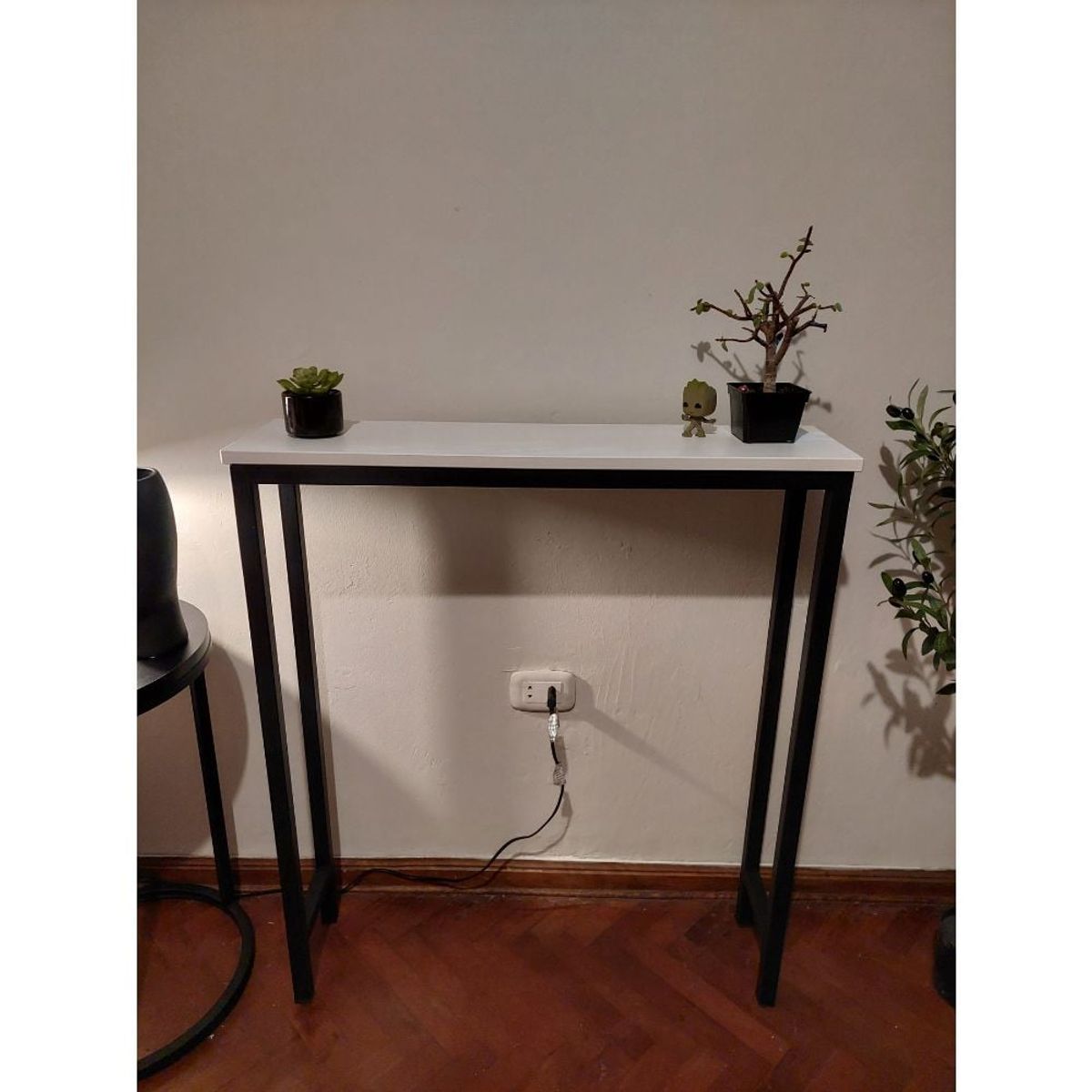 GENERICO - Recibidor industrial blanco 80x20x93