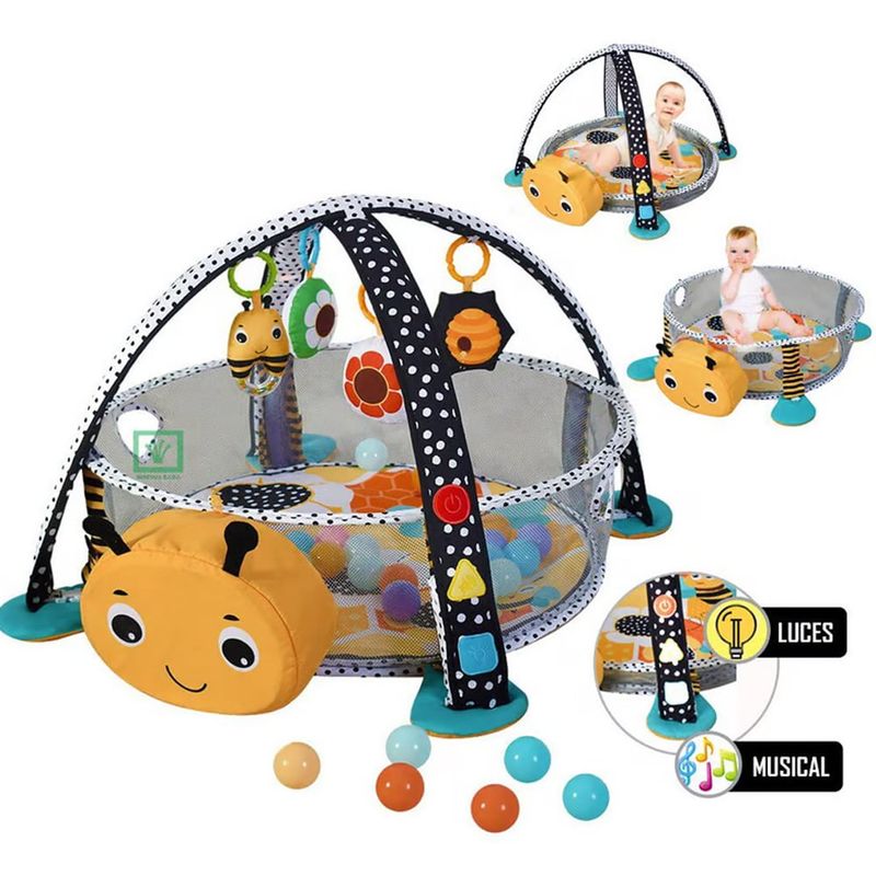 BABY WORLD - Gimnasio Musical Con Luces y Pelotas De Color BABY WORLD 63574