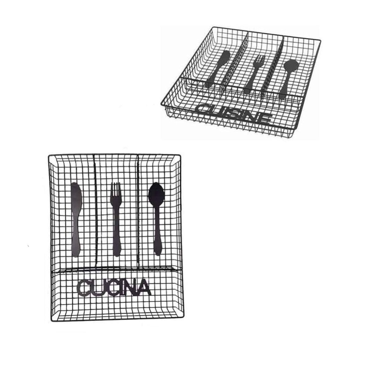 OTTOWARE - Organizador de Metal para Cubiertos