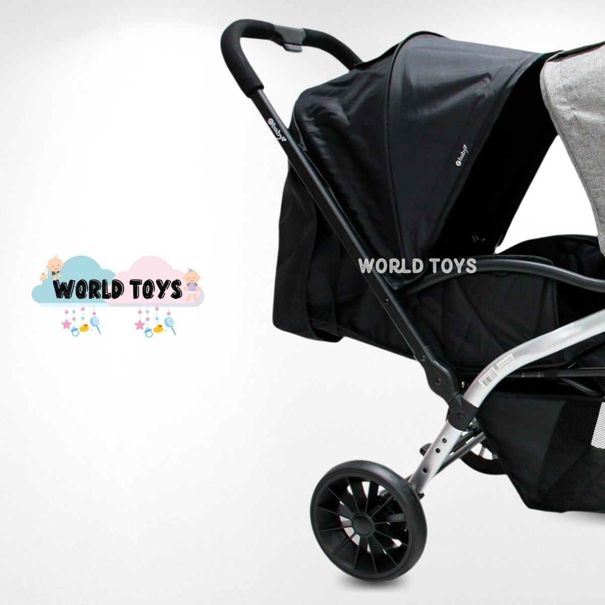 BABY - Coche Mellicero «FRANCIA» Edición Limitada Gray