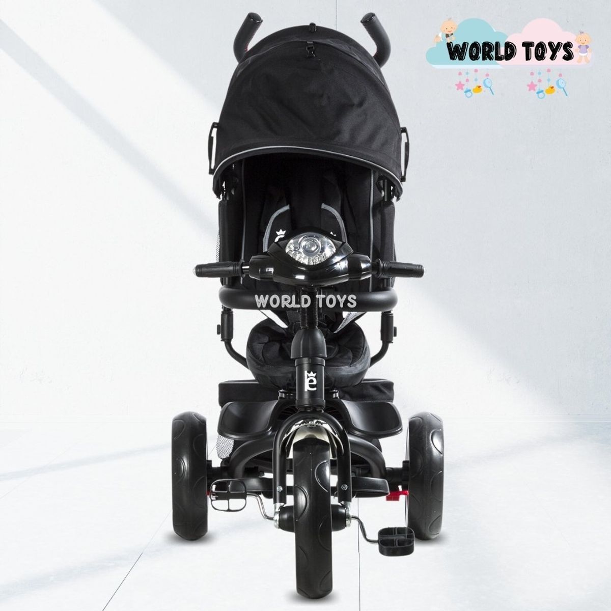 BABY - Triciclo Giratorio «LAHORE» Edición Limitada Black