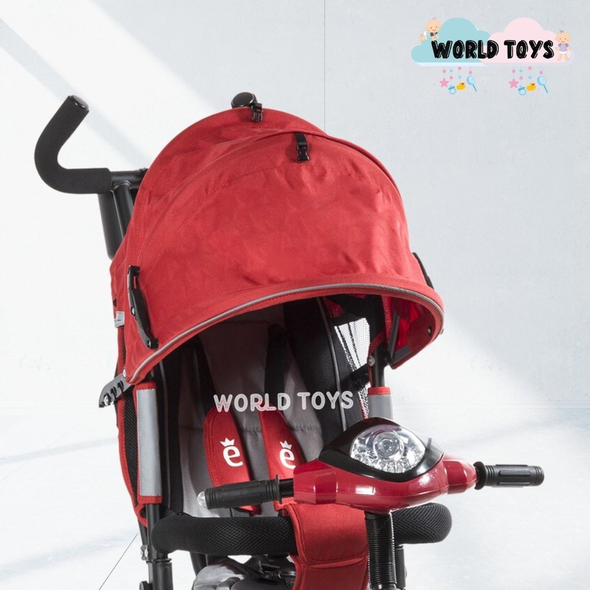 BABY - Triciclo Giratorio «LAHORE» Edición Limitada Red