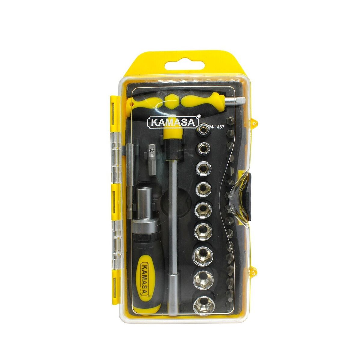 KAMASA - Desarmador con accesorios 29 piezas Kamasa