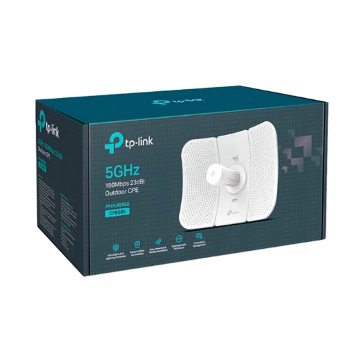 TP LINK - CPE de Exterior de 23dBi 5GHz 150Mbps CPE605 TP-LINK