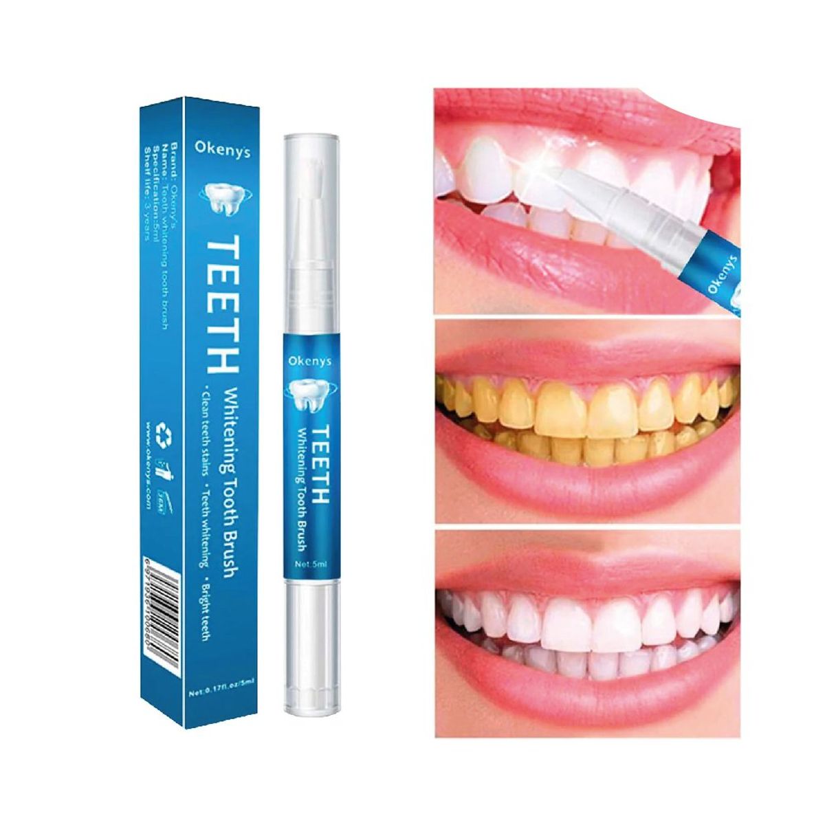 GENERICO - Lápiz Blanqueador Dental Dientes más Limpios