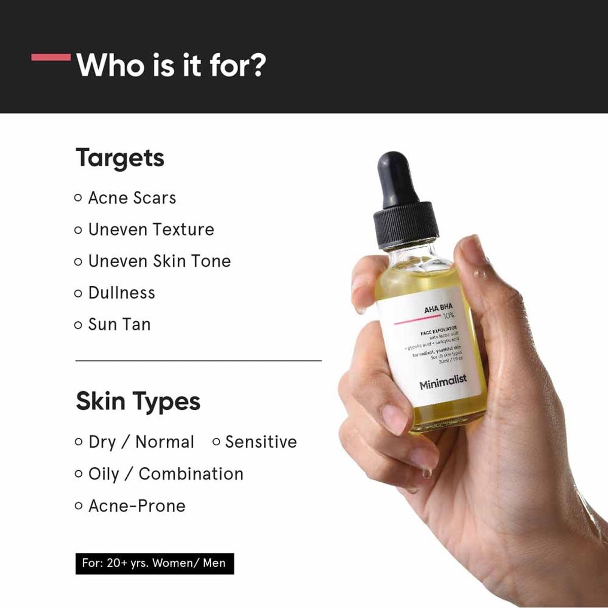 MINIMALIST - Sérum Facial Retinol 0.6% 30 ml Minimalist.-