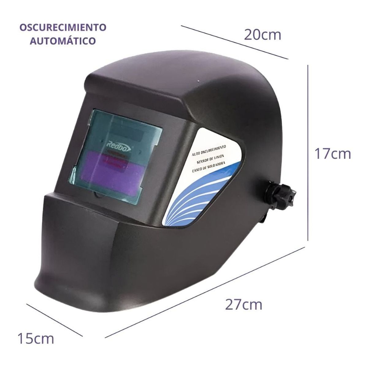 REDBO - Máscara para soldar fotosensible REDBO