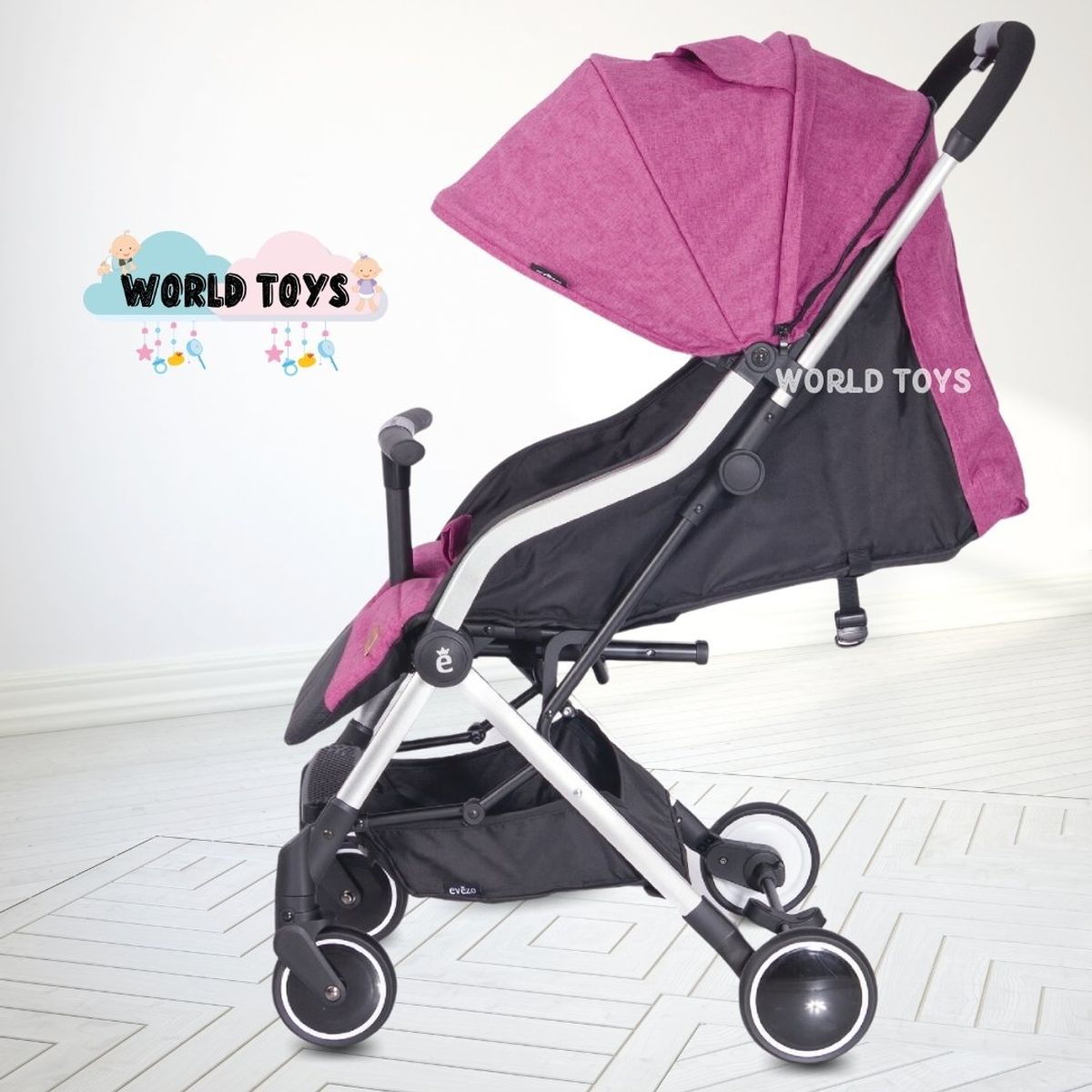 BABY - Coche Maleta «NORUEGA» Edición Limitada Pink