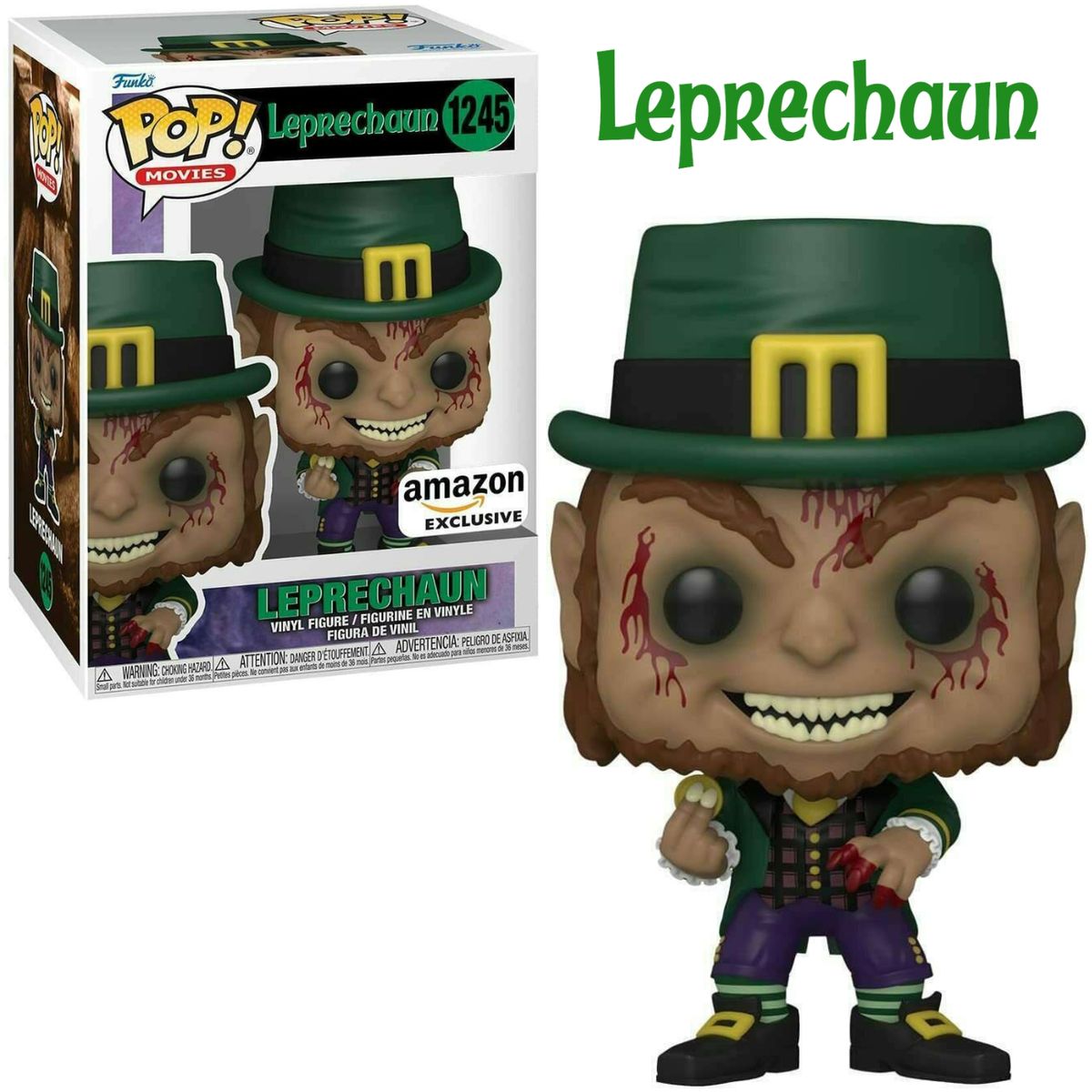 FUNKO - Funko Pop Leprechaun - Duende Bloody Exc Amazon