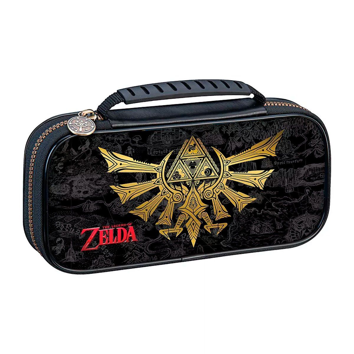 NINTENDO - Estuche para Nintendo Switch Zelda Hylian Shield  Game Traveler (RDS)  Licencia Nintendo