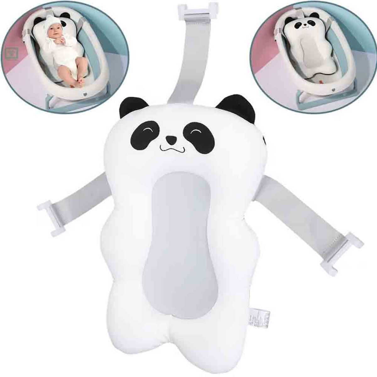 GENERICO - Almohadilla Cojín para Tina de Baño Panda