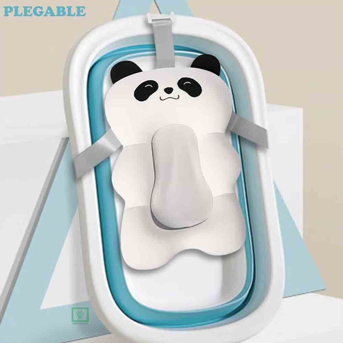 GENERICO - Almohadilla Cojín para Tina de Baño Panda