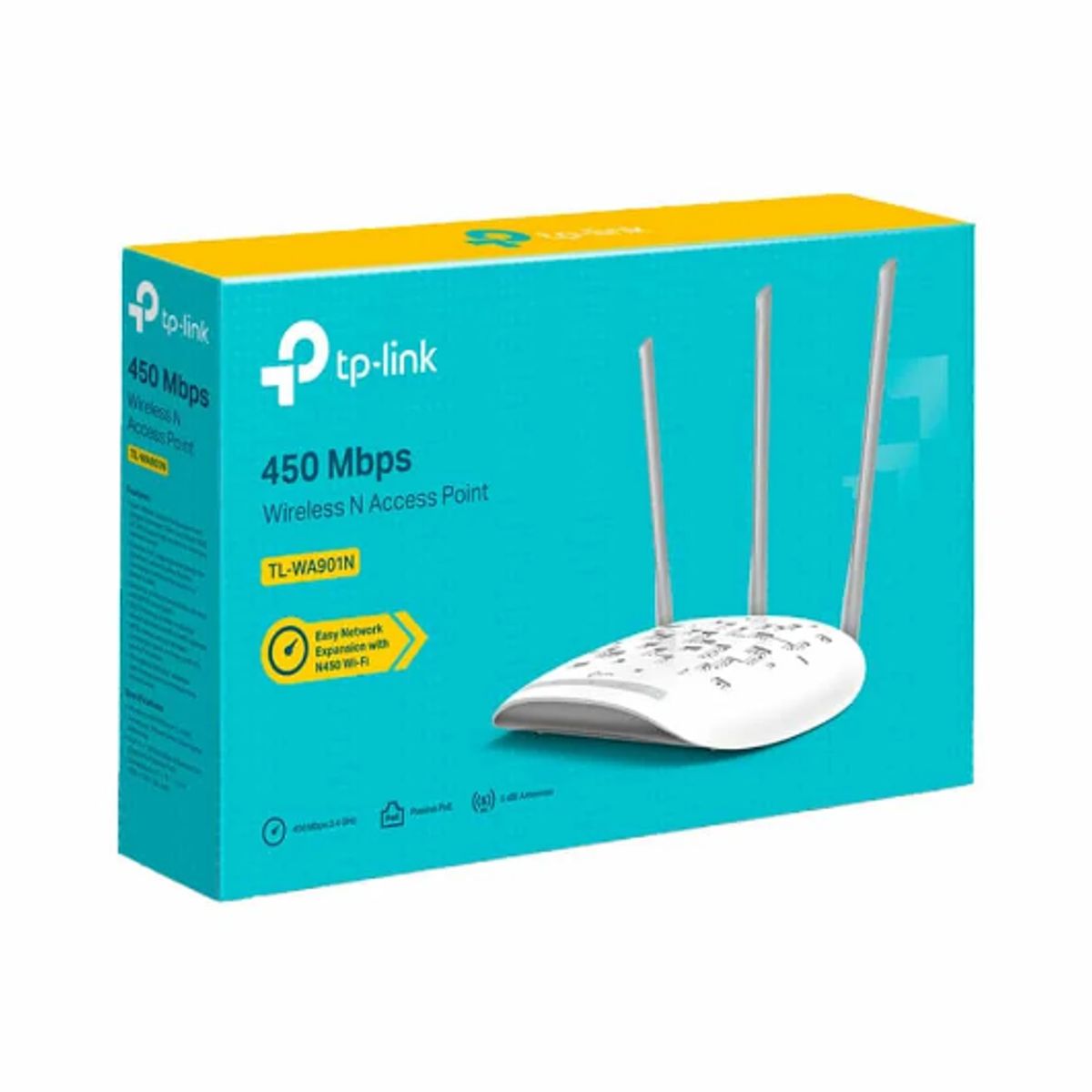 TP LINK - Punto de Acceso Inalámbrico N 450Mbps TL-WA901N TP-LINK