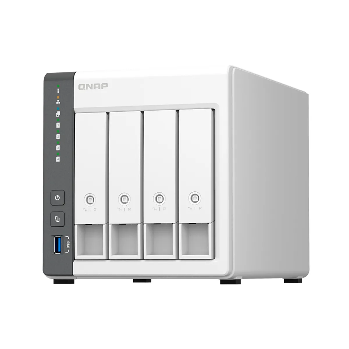 QNAP - SERVIDOR NAS QNAP TS-433-4G DE 4GB RAM 4 BAHIAS PN NASQNTS4334GUS