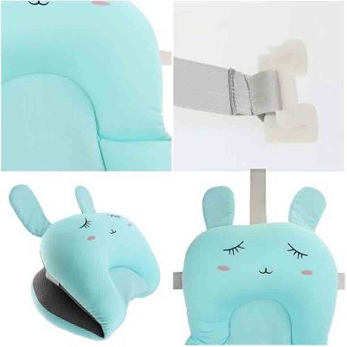 GENERICO - Almohadilla Cojín para Tina de Baño Turquesa