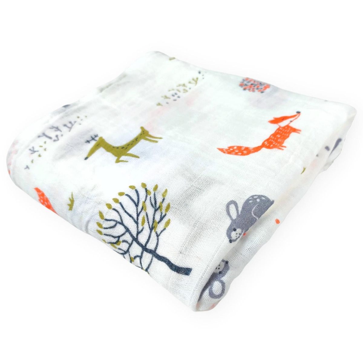 BABY MERINOS - Manta Muselina Bambú - El bosque