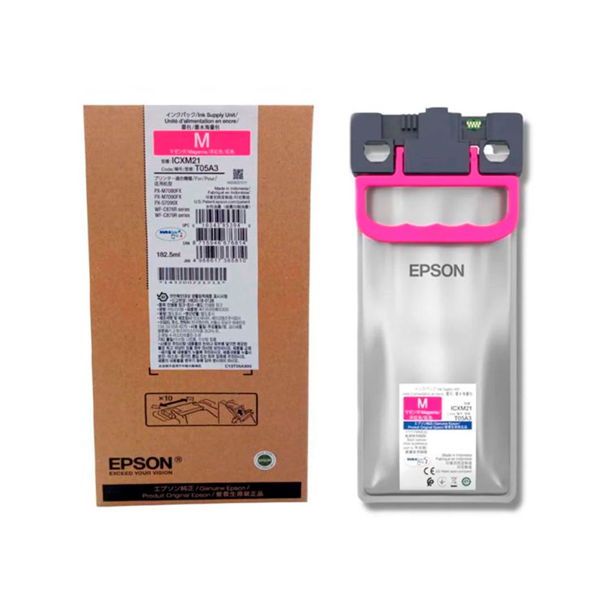 EPSON - BOLSA TINTA EPSON T05A300 MAGENTA WORKFOCE PRO WF-C878R P/N: T05A300