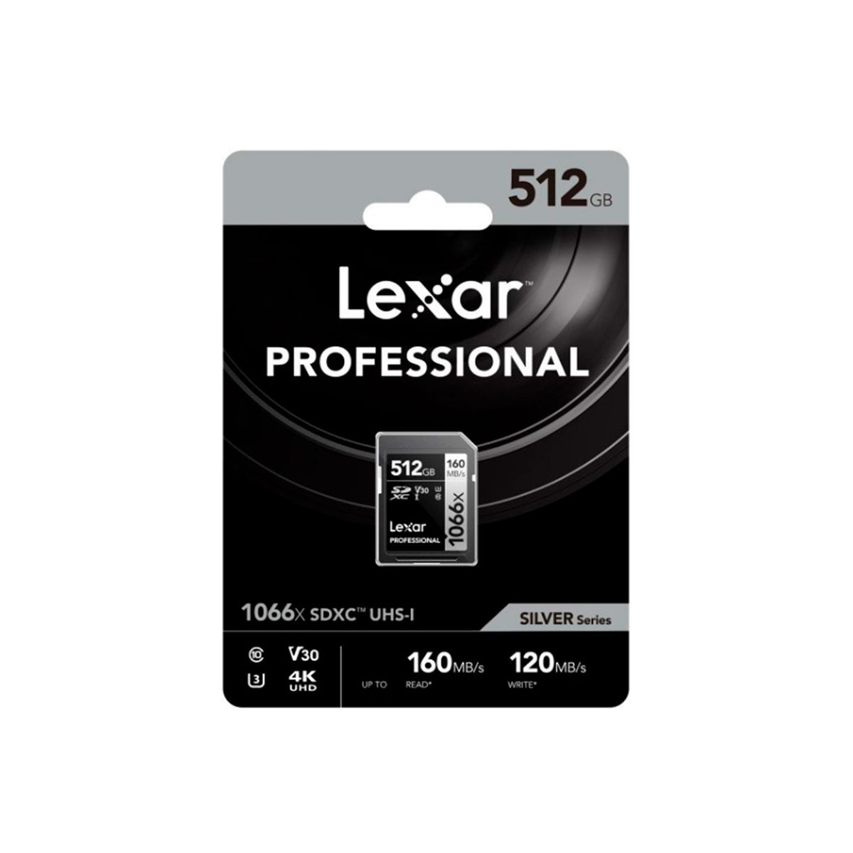 LEXAR - MEMORIA SD 1066X LEXAR 512GB 160MBS LECTURA PN LSD1066512G-BNNNG