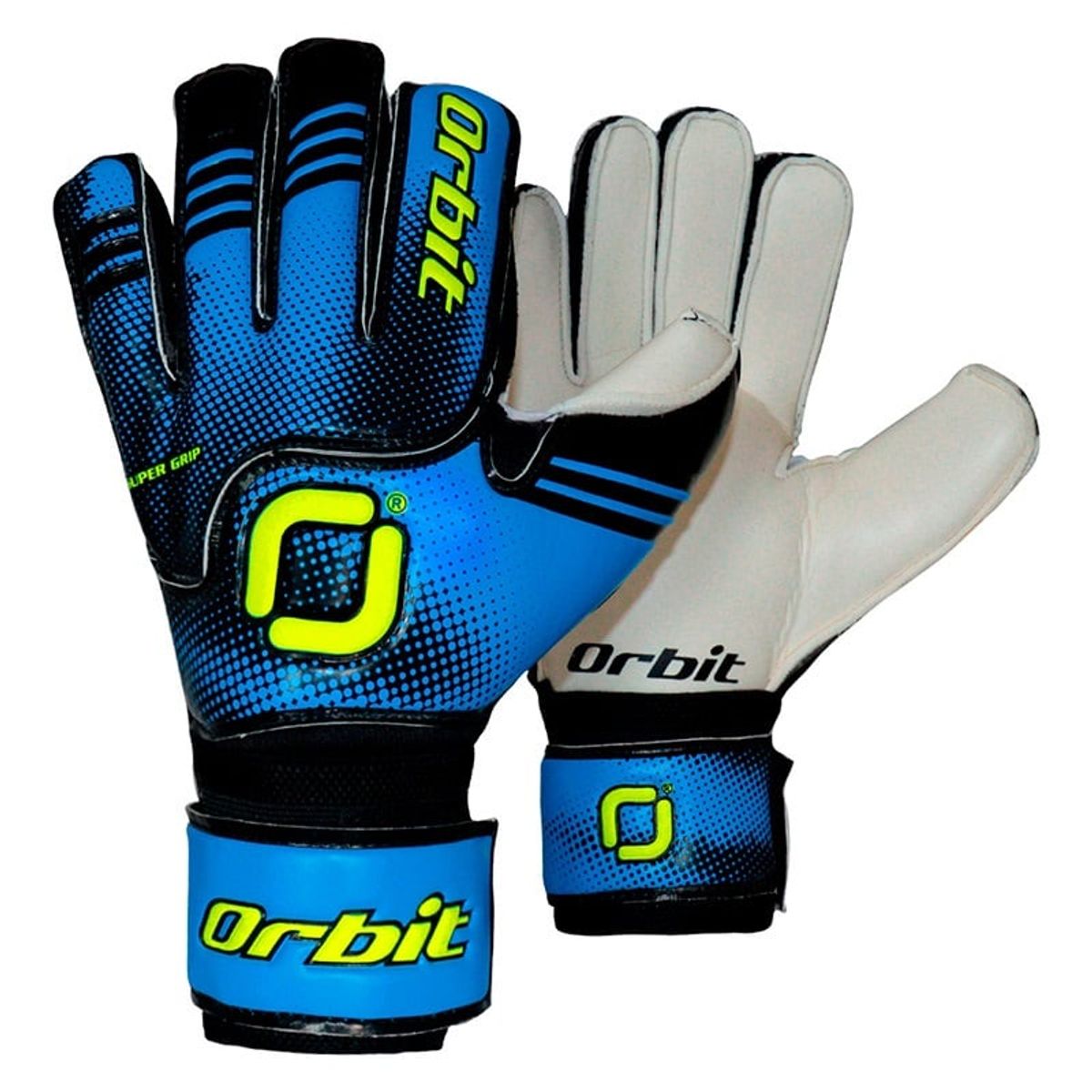 ORBIT - Guantes de Arquero Orbit con Varilla Super Grip N9 Celeste