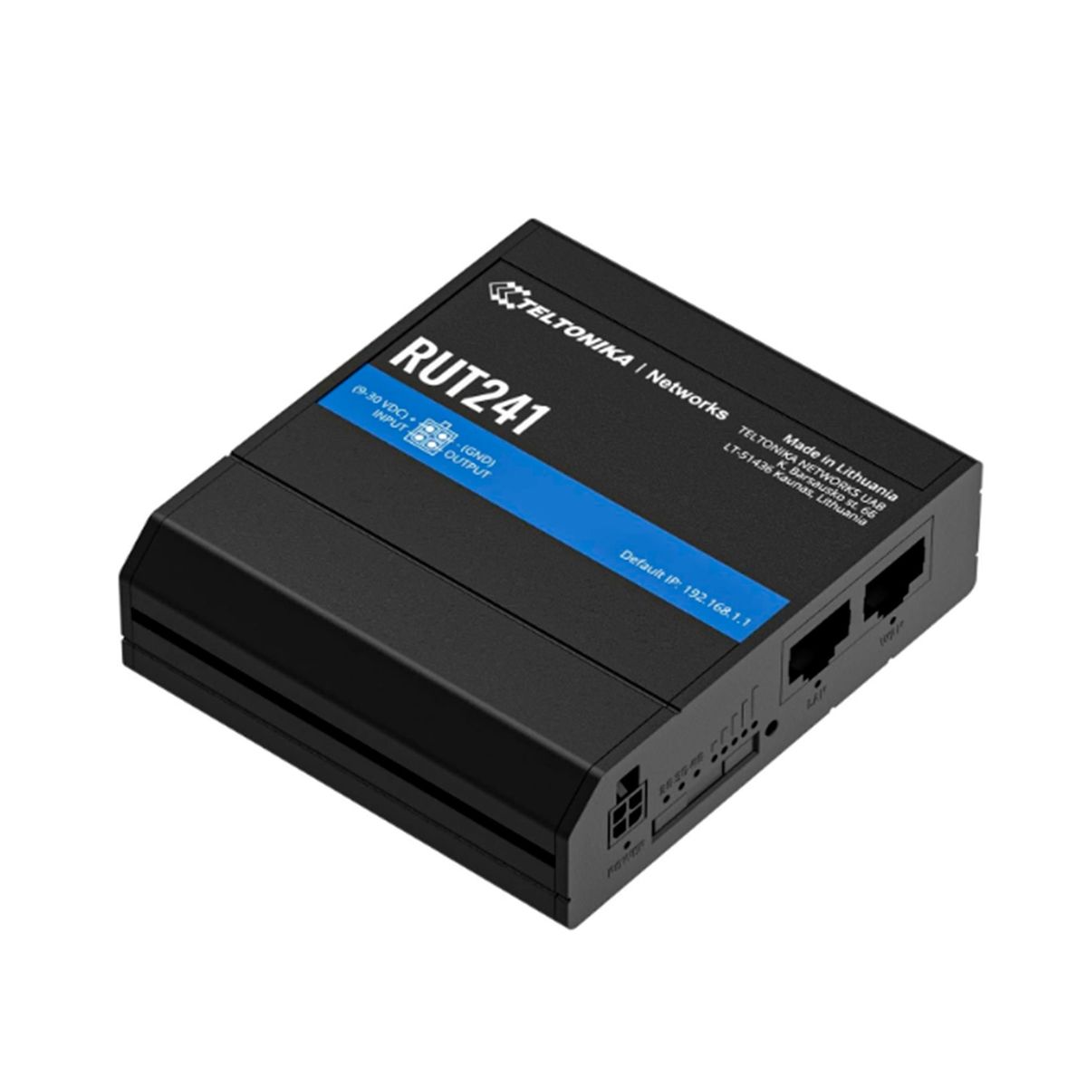 TELTONIKA - ROUTER CELLULAR TELTONIKA RUT241 4G LTE CAT 4 150MBPS PN RUT241