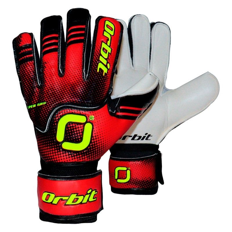 ORBIT - Guantes de Arquero Orbit con Varilla Super Grip N9 Rojo