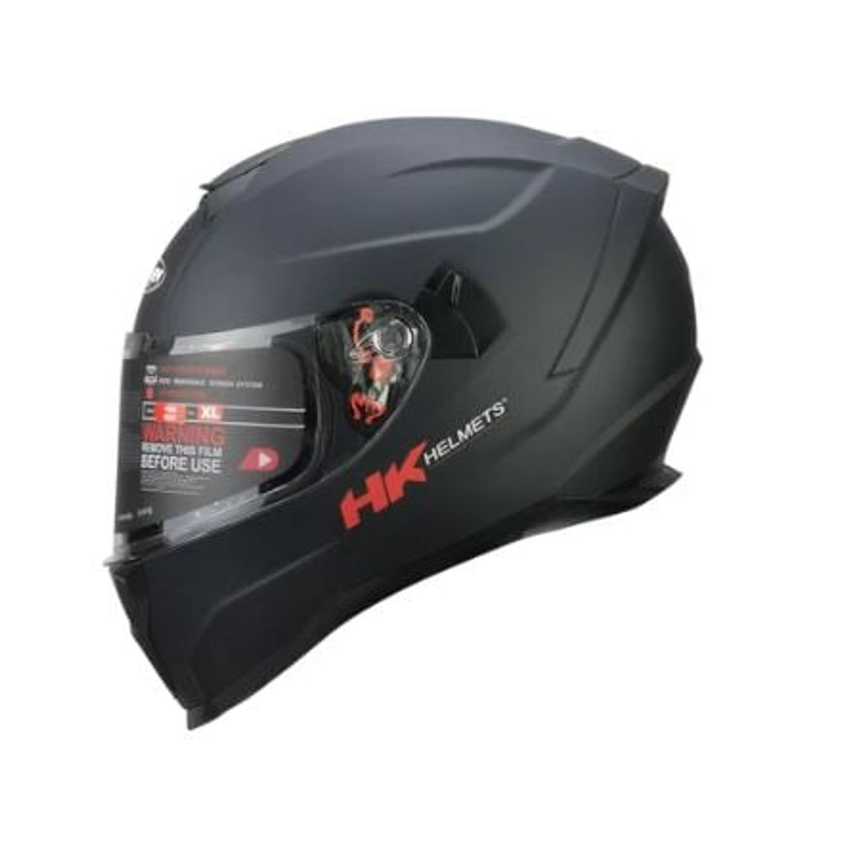 GENERICO - CASCO HOKEN FF869 HIGHER NEGRO MATE TALLA ¨L¨