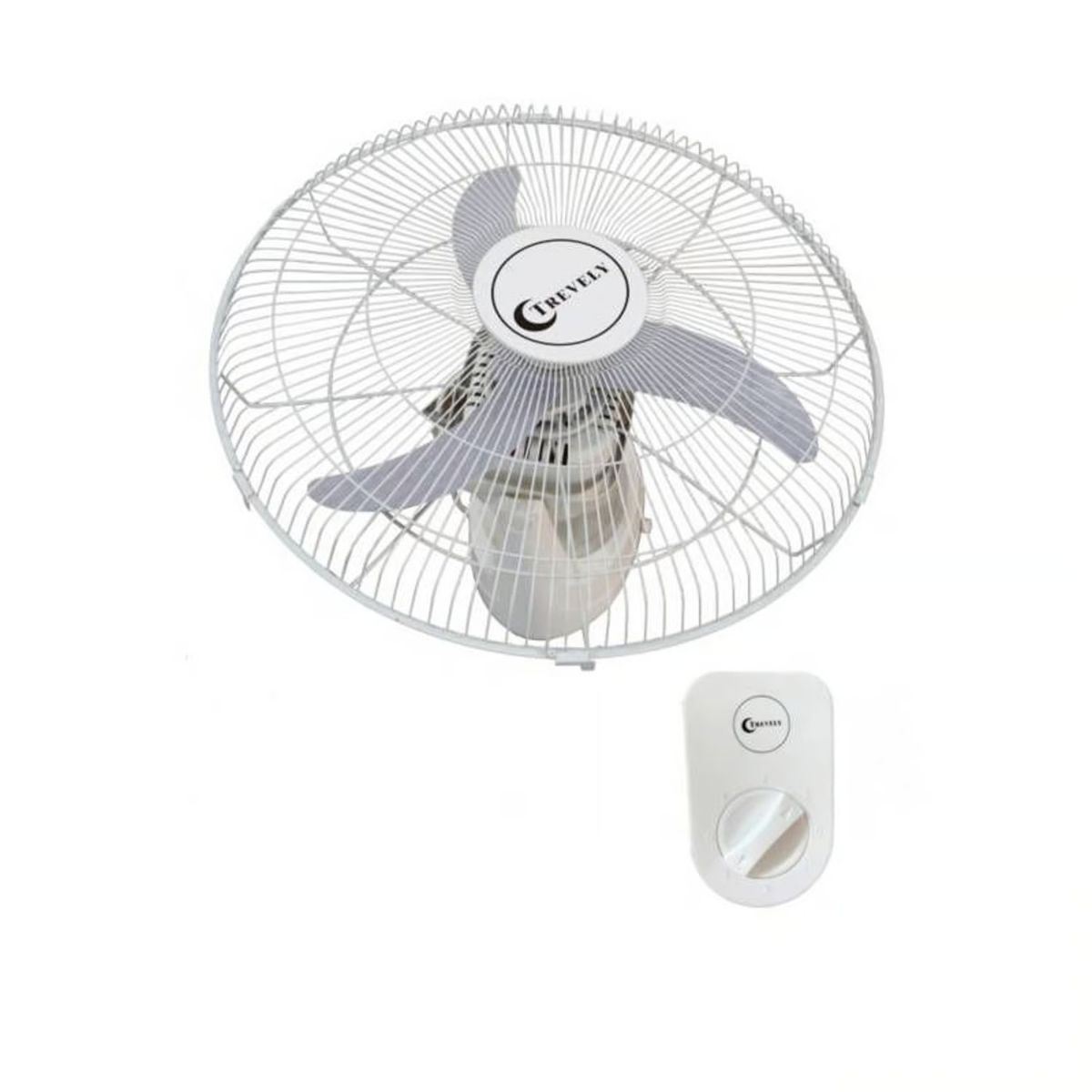 TREVELY - Ventilador De Techo Trevely Vt-1803 18 Potencia 80w 3 Aspas