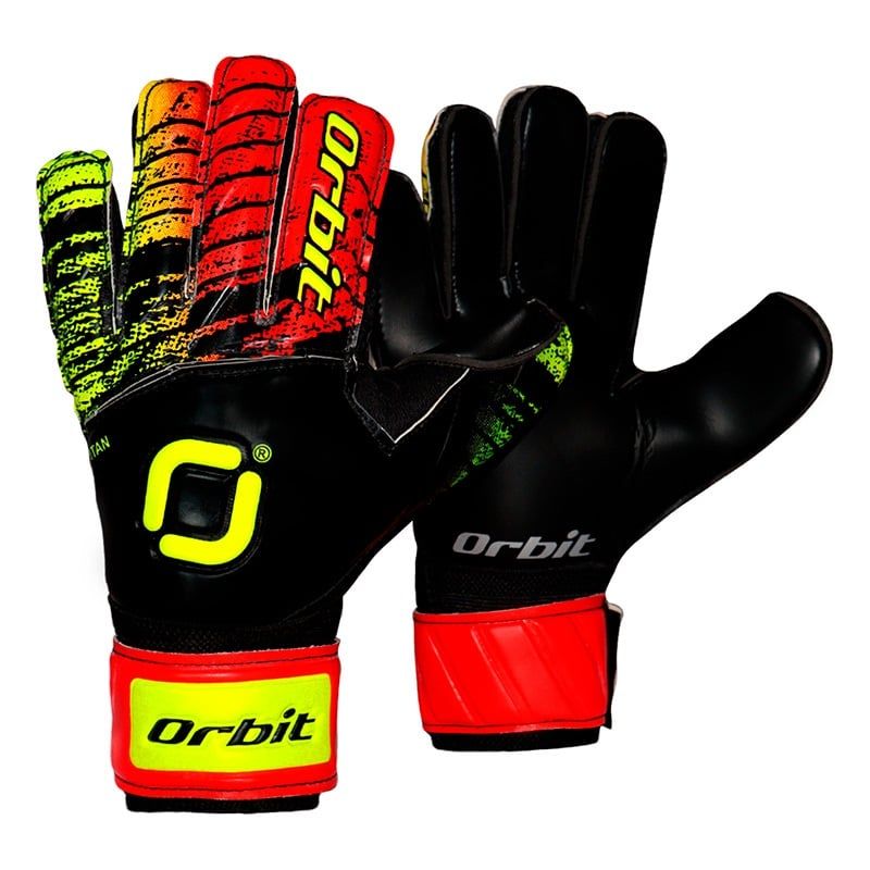 ORBIT - Guantes de Arquero Orbit con Varilla Titan Rojo T-9