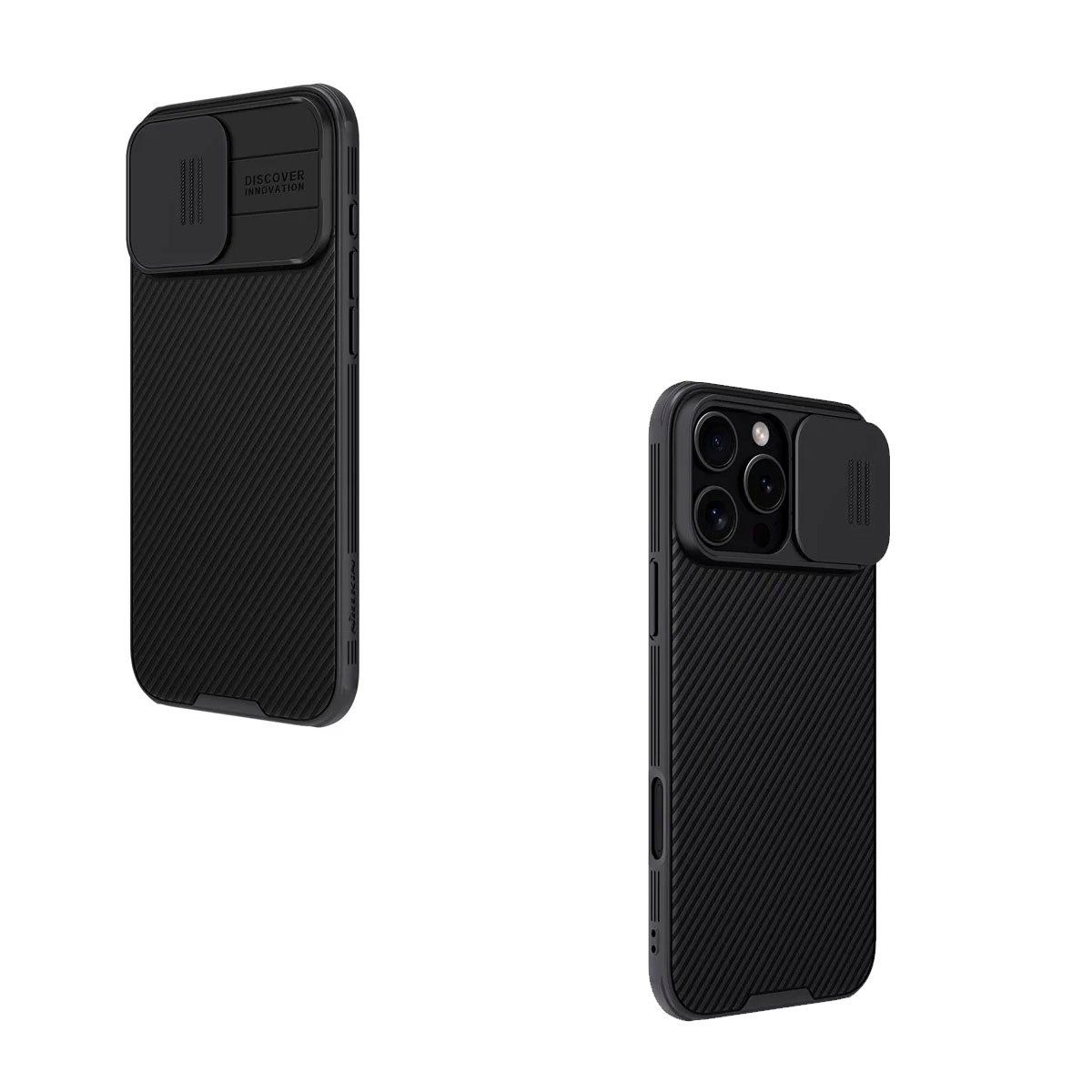 NILLKIN - Case Nillkin Camshield para Iphone 16 Pro Negro