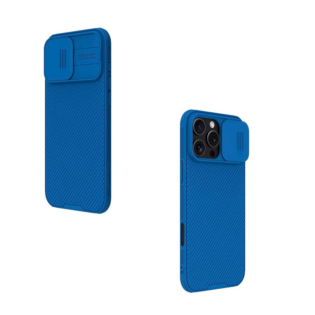 NILLKIN - Case Nillkin Camshield para Iphone 16 Pro Max Azul