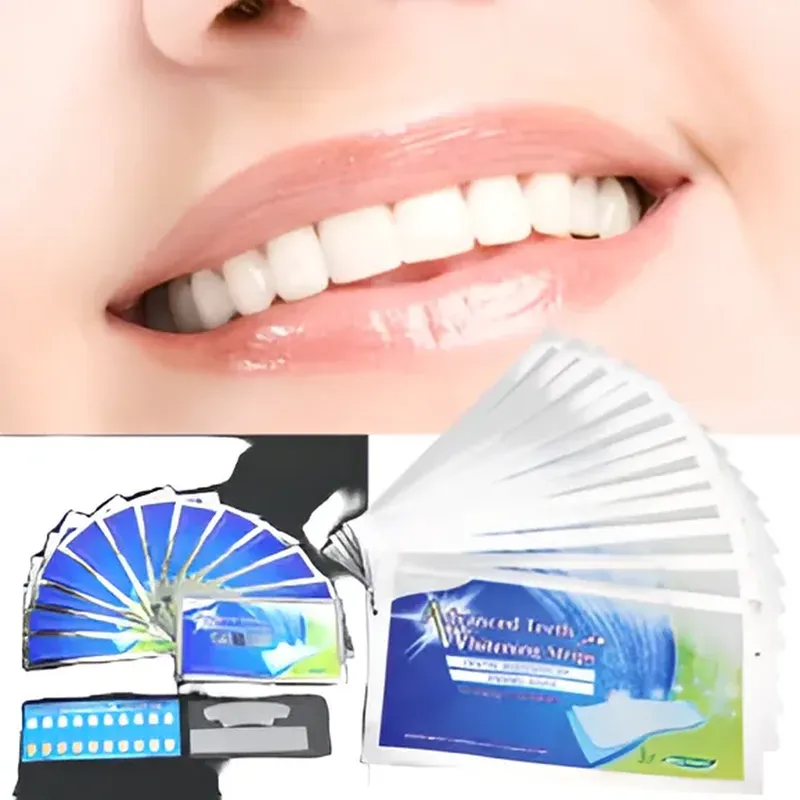 GENERICO - Tiras Blanqueadoras para dientes WHITESTRIPS - Packx7 sobres