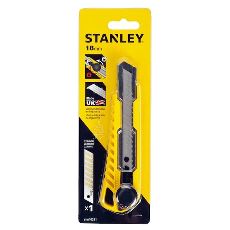 STANLEY - Cuchilla DynaGrip® Snap-Off 18mm Stanley